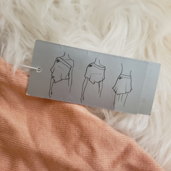 DKNY Ombre pink scarf skirt size XS - Picture 3 of 3